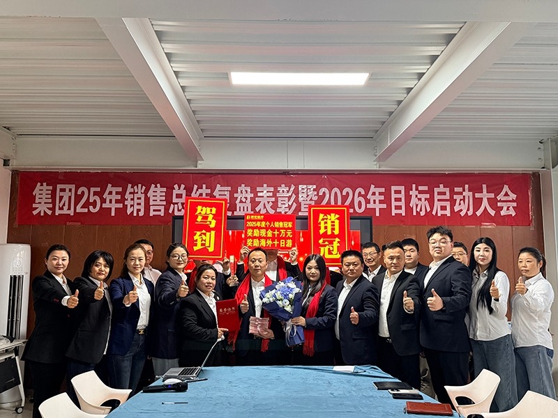 实干笃行启新程 —辰宏医疗集团销售总结复盘表彰暨 2026 年目标启动大会圆满落幕